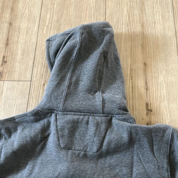CAT Men’s Sweatshirt Kangaroo Pocket Adjustable Hood, Grey, size, Medium, NWT - Picture 4 of 7
